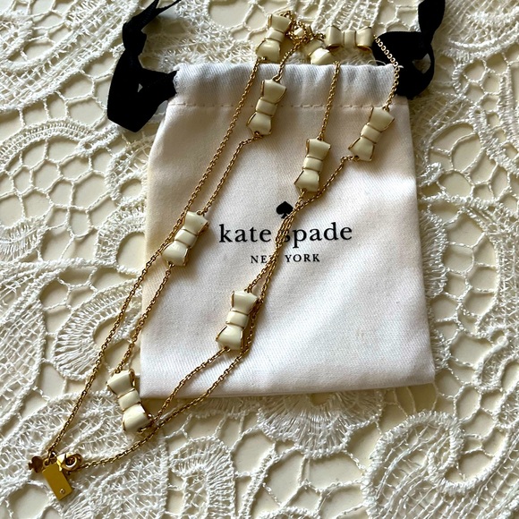 Kate Spade Take a Bow Necklace - Picture 3 of 9
